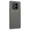 Note 14 Pro Plus Kılıf Auto Fus Karbon Kapak - Gri