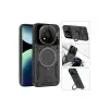 Note 14 Pro Plus Kılıf Joy Lens Standlı Kapak - Siyah