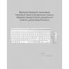 Ofis ve Ev Kullanımı İçin Kablosuz Klavye Fare Seti - Ergonomik ve Pratik