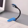 Okuma Işığı Led Booklight Kıskaçlı Pilli Model Led Işık