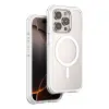 Onegif Apple İphone 15 Pro Max Hulk Magsafe Kapak - Beyaz
