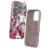 Onegif Apple İphone 16 Pro Flower Series Magsafe Kapak - Pembe