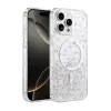 Onegif Apple İphone 16 Pro Max Misk Simli Magsafe Kapak - Desen 1