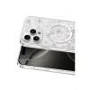 Onegif Apple İphone 16 Pro Max Misk Simli Magsafe Kapak - Desen 2