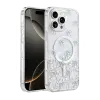 Onegif Apple İphone 16 Pro Max Misk Simli Magsafe Kapak - Desen 3