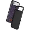 Onegif Apple İphone 17 Air Bright Simli Kapak - Derin Mor