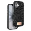 Onegif Apple İphone 17 Bright Simli Kapak - Siyah