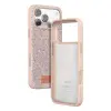 Onegif Apple İphone 17 Pro Bright Simli Kapak - Pembe