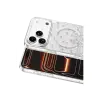 Onegif Apple İphone 17 Pro Max Misk Simli Magsafe Kapak - Desen 1