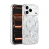 Onegif Apple İphone 17 Pro Max Misk Simli Magsafe Kapak - Desen 3