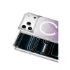 Onegif Apple İphone 17 Pro Max Sora Simli Magsafe Kapak - Mor