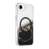 Onegif Apple İphone 17e Lotus Simli Magsafe Kapak - Siyah