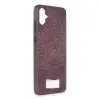 Onegif  Galaxy A05 Bright Simli Kapak - Derin Mor