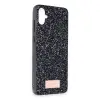 Onegif  Galaxy A05 Bright Simli Kapak - Siyah