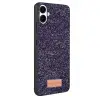 Onegif  Galaxy A07 4g Bright Simli Kapak - Derin Mor