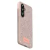 Onegif  Galaxy A17 5g Bright Simli Kapak - Pembe