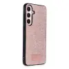 Onegif  Galaxy A25 5g Bright Simli Kapak - Pembe