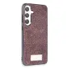 Onegif  Galaxy S24 Bright Simli Kapak - Derin Mor