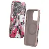 Onegif İphone 16 Pro Flower Series Magsafe Kapak - Pembe