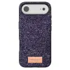 Onegif  İphone 17 Air Bright Simli Kapak - Derin Mor