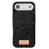Onegif  İphone 17 Air Bright Simli Kapak - Siyah