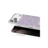 Onegif  İphone 17 Pro Bright Simli Kapak - Lila