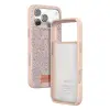 Onegif  İphone 17 Pro Max Bright Simli Kapak - Pembe