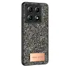 Onegif  Mi 14t Pro Bright Simli Kapak - Gümüş