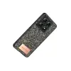 Onegif  Mi 14t Pro Bright Simli Kapak - Gümüş