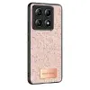 Onegif  Mi 14t Pro Bright Simli Kapak - Pembe