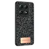 Onegif  Mi 14t Pro Bright Simli Kapak - Siyah