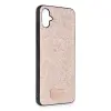 Onegif Samsung Galaxy A05 Bright Simli Kapak - Pembe