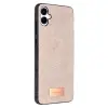 Onegif Samsung Galaxy A06 Bright Simli Kapak - Pembe