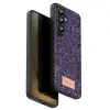 Onegif Samsung Galaxy A17 5g Bright Simli Kapak - Derin Mor