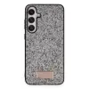 Onegif Samsung Galaxy A55 5g Bright Simli Kapak - Gümüş