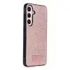 Onegif Samsung Galaxy A55 5g Bright Simli Kapak - Pembe