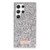 Onegif Samsung Galaxy S23 Ultra Bright Simli Kapak - Gümüş
