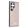 Onegif Samsung Galaxy S23 Ultra Bright Simli Kapak - Pembe