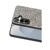 Onegif Samsung Galaxy S25 Plus Bright Simli Kapak - Gümüş