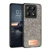 Onegif Xiaomi Mi 14t Pro Bright Simli Kapak - Gold