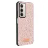 Onegif Xiaomi Redmi 15 4g Bright Simli Kapak - Pembe