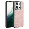 Onegif Xiaomi Redmi 15c 4g Bright Simli Kapak - Pembe