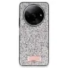 Onegif Xiaomi Redmi A3 4g Bright Simli Kapak - Gümüş