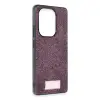 Onegif Xiaomi Redmi Note 13 Pro 4g Bright Simli Kapak - Derin Mor