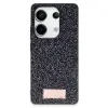 Onegif Xiaomi Redmi Note 13 Pro 4g Bright Simli Kapak - Siyah