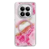Onegif Xiaomi Redmi Note 15 Pro Plus 5g Lotus Simli Magsafe Kapak - Pembe