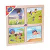 ONY-343/344/345/346 Ahşap Eğitici 4lü Puzzle -Onyıl