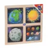 ONY-343/344/345/346 Ahşap Eğitici 4lü Puzzle -Onyıl