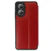 Oppo A38 Kılıf Flip Cover - Kırmızı