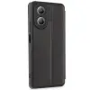 Oppo A38 Kılıf Flip Cover - Siyah
